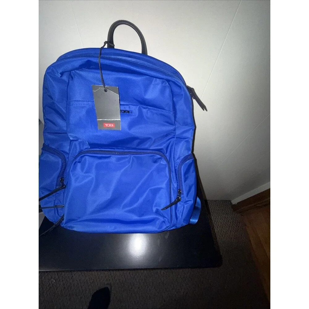 Tumi Maggie Backpack Blue Nylon